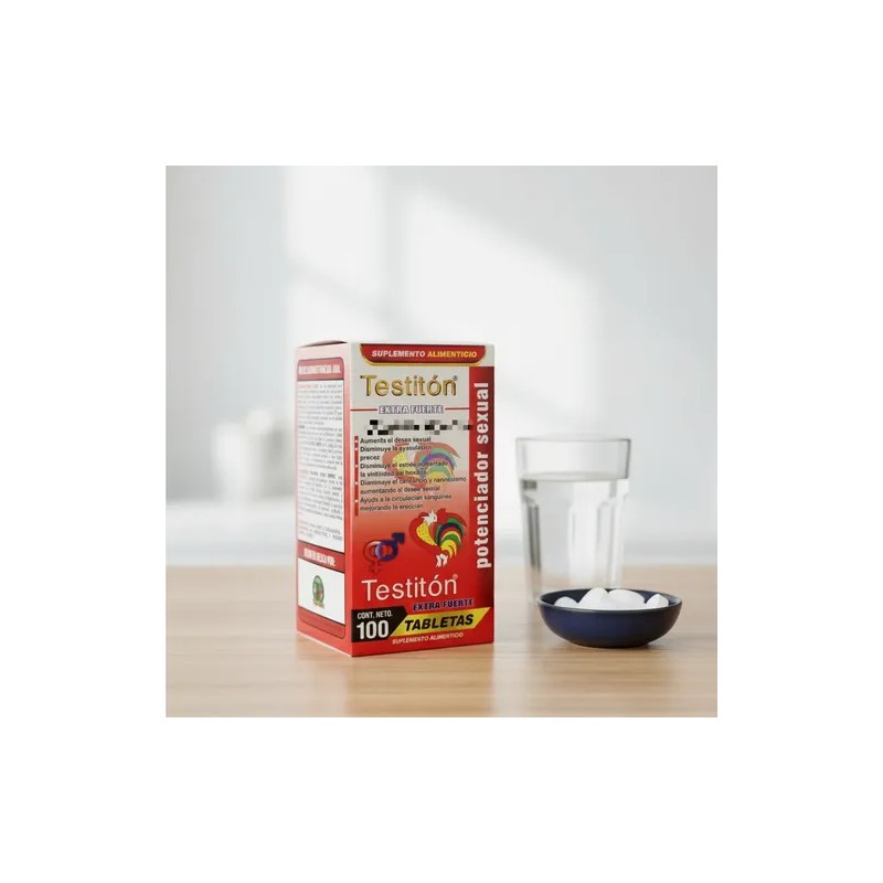 Tab Testiton Extra Fuerte 100 The King Sabor