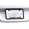 California License Plate Frame - Quality UV Printed Plastic