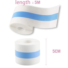 Boob Tape Clear Boobytape for Breast Lift Tape Transparent Self Adhesive Bra Tape Push Up Invisible Athletic Tape (1 roll(5cm x 5m))