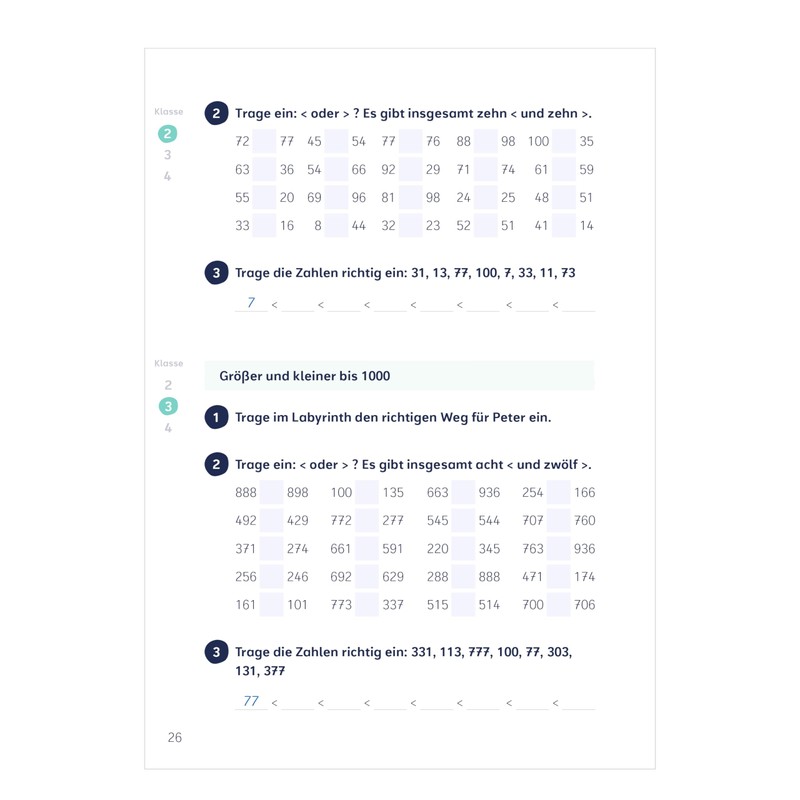Die drei ??? Kids – Grundschultraining: Geheim-Code Mathe 2–4