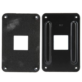 AM4 Backplane CPU Heatsink Bracket Backplate Plain Backplate Back Seat CPU Fan Water Cooling Mount Seat Plate for Griddle AM4 Backplane Durable Black