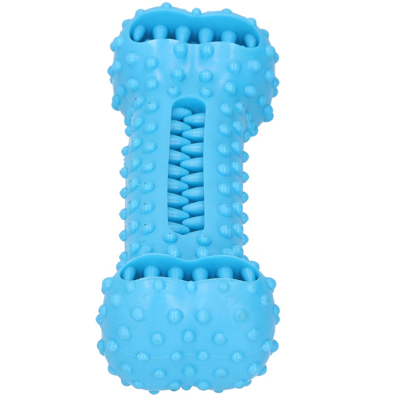 TPR Dog Teeth Cleaning Chew Toy Food Dispenser Brushing Stick