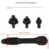 4pcs iron drill wrench, upgraded second generation, exchange head key,