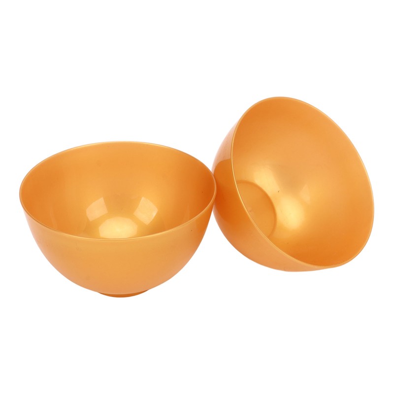 10pcs Mask Bowl Golden Plastic Reusable Lightweight Facial Mask Mixing