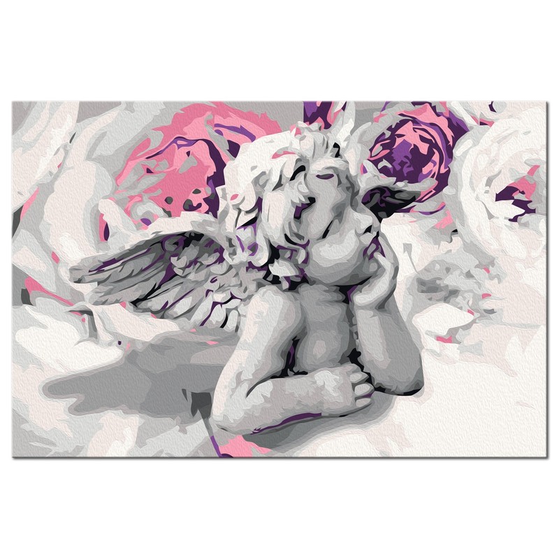 Murando Painting By Numbers Angel 40x60 cm Painting Set with