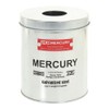 Keystone Mercury ME053936 Tin Sanitary Paper Holder, Galva, Φ4.4 x