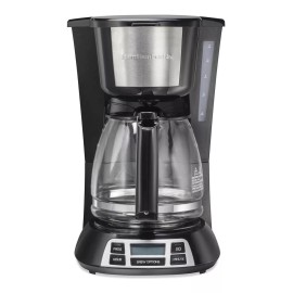 Hamilton Beach Cafetera Hamilton Beach 49630 Programable 12 Tazas 900w Negr Color Negro