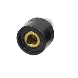 RIVERWELD TIG Welding Cable Panel Connector Socket DKZ35-50 315Amp with Black Color Dinse-Style Quick Fitting