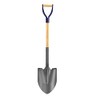 Bon Tool 14-256 Contractor Grade Round Point Shovel with 27-Inch