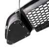 PIT66 Front Upper Hood Grille w/White DRL LED Light, Compatible