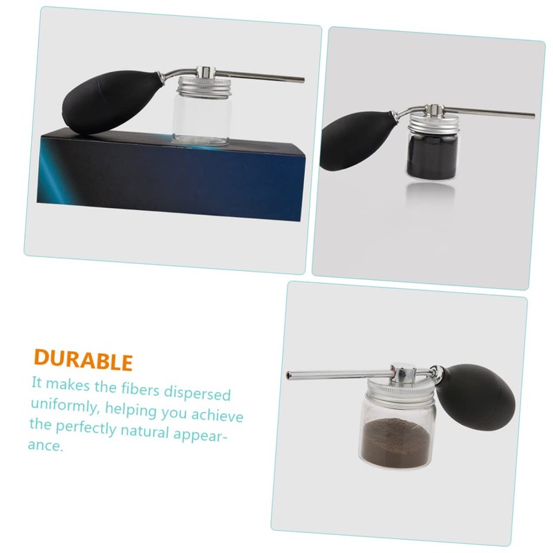 MERRYHAPY Fiber Powder Sprayer Easy Portable Powder Dispenser for Travel