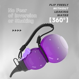 28oz Gourd Style Tritan Water Bottle Eye-Catching Design, Reusable & Leak-Proof, Includes DIY Stickers, Perfect for Gym and Travel