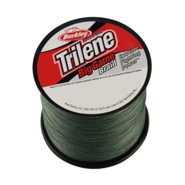 Trilene Big Game Braid-Quarter Spools-Lo-Vis Green-65lb