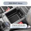 SKTU For Seat Ateca 2016-2024 Glove Box Armrest Storage Compartment