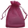 Allgala 100 Count Orangza Gift Party Favor Bags with Drawstring-6x8