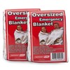 Emergency Zone 71x142 Inch Oversized Emergency Blanket, Reflective Thermal Blanket.