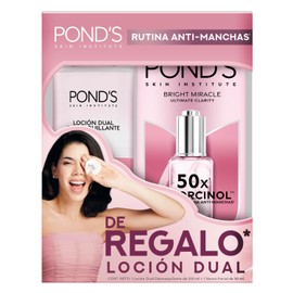 Pond's Pack con Sérum Facial 30ml y Loción Dual 200 ml Bright Miracle