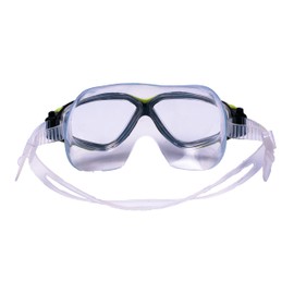 Clear'r Perspective Adult Swim Mask, Black/Yellow, Unisex