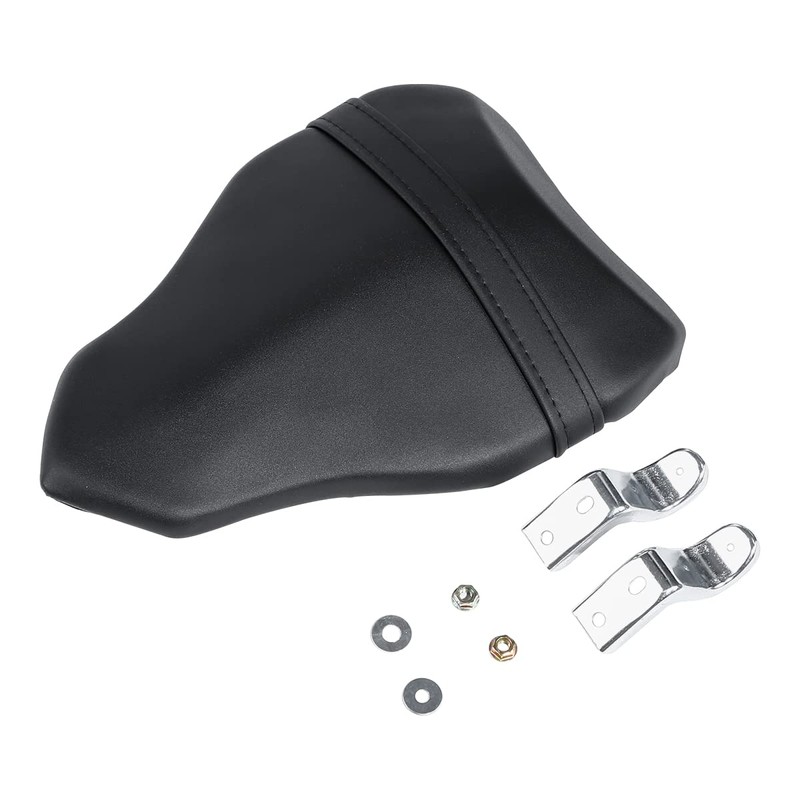 Rear Passenger Seat Pad Pillion PU Leather Fit For DUCATI