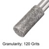 uxcell Diamond Burrs Bits Grinding Drill Carving Rotary Tool for