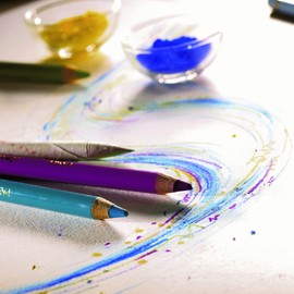 Conté à Paris Pastel Pencils with 6 Count Assorted Bright Colors