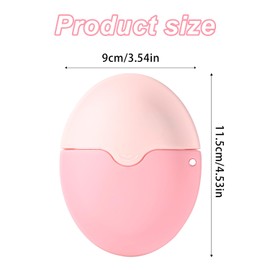 Lyreh Sunscreen Roller Applicator, Pink Sunscreen Roll Sponge Applicator Sunblock Buddy Brush Sun Cream Brush for Kids Adults Families Travel