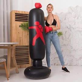 Home sandbag, standing Taekwondo, boxing, kickboxing, kicking, punching bag / 가정용 샌드백 스탠딩 태권도 복싱 권투 킥복싱 발차기 펀치백