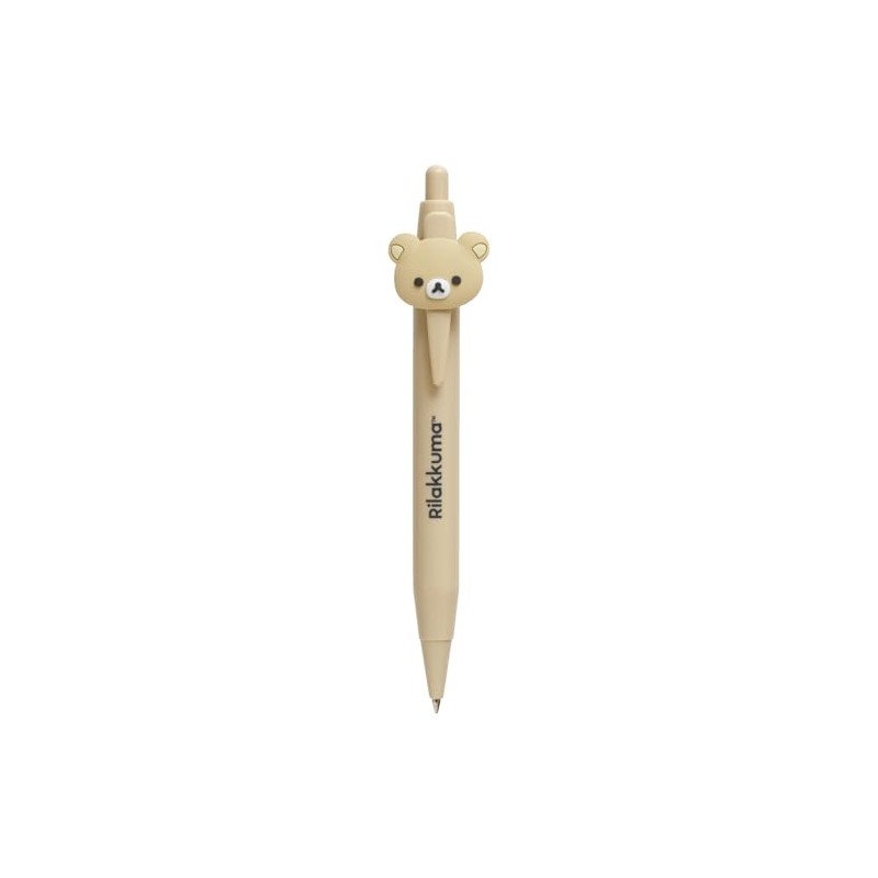 San-x Rilakkuma PR10601 Ballpoint Pen with Mascot Rilakkuma
