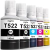 Spaceink T522 522 Ink Refill Bottles for Ecotank ET-2720 ET-2800