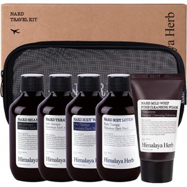 Bouquet Garni Travel Kit 100 ml x 4 ea (Nard Shampoo, Treatment, Wash, Lotion) / 40 ml x 1 ea (Nard Mild Whip Pore Cleansing Foam)", en_US: "Bouquet Garni Nard Travel Kit 100 ml x 4 ea (Nard Shampoo, Treatment, Wash, Lotion) / 40 ml x 1 ea (Nard Mild Whip