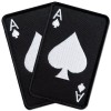 bluyellow Ace of Spades Tactical Patch Set | 2 Embroidered