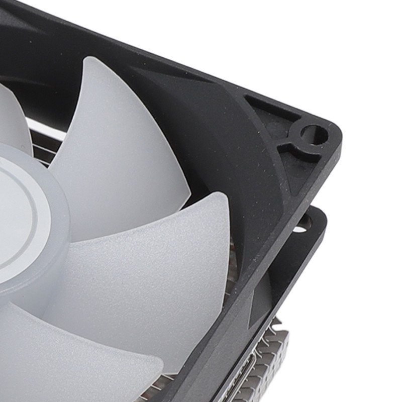 CPU Cooler Dual Heat Pipe 48CFM DC12V Quiet Operation Hydraulic