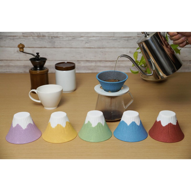 Mt. Fuji Ceramic Coffee Filter - Made in Japan -