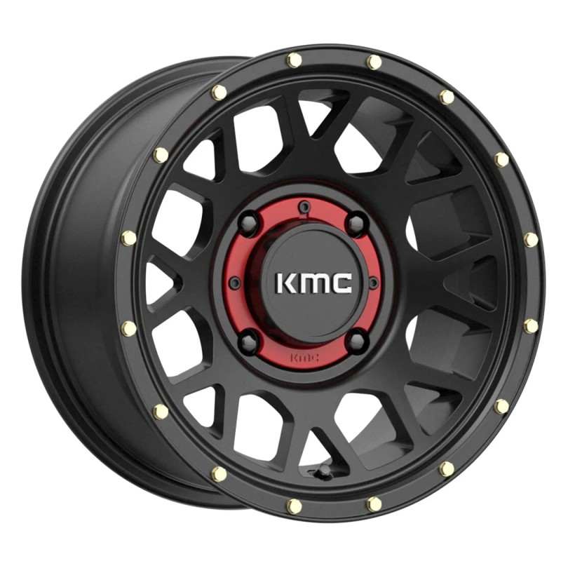 Kmc Center Cap 4x156mm, Satin Black UTV