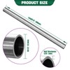 YTKavq 1/2"OD 304 Stainless Steel Tube,1mm Thickened Tube Wall &