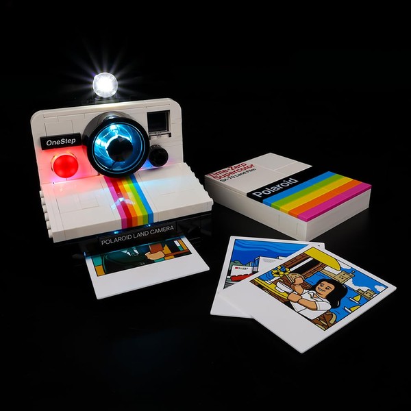 Kyglaring LED Light Set for leg0 Polaroid Camera Building Blocks,