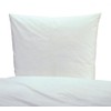 texpot Linon Bed Linen in White with Envelope Closure – Choice of Sizes – Hotel Bed Linen (Pillowcase 80 x 80 cm)
