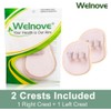 Welnove Toe Straightener Hammer Toes Corrector Pack of 2 (3