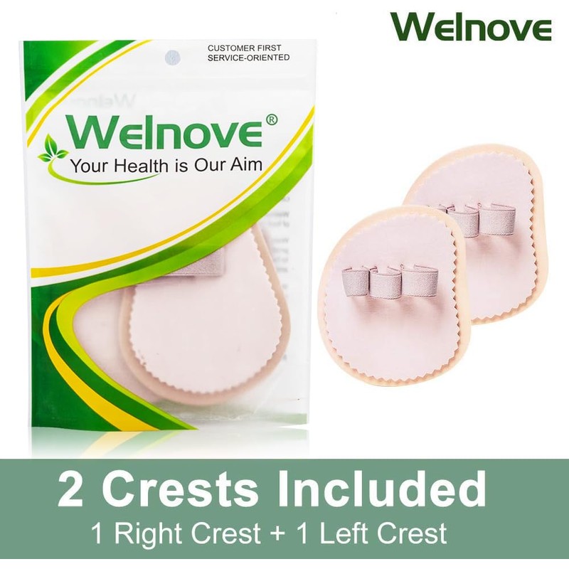 Welnove Toe Straightener Hammer Toes Corrector Pack of 2 (3