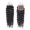 Deep Wave Human Hair Bundles with Closure Brazilian Hair 3