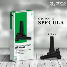 4.25 mm Disposable Ear Specula for Welch Otoscopes - Bag of 100 psc Compatible with All otoscopes of Welch-Allyn Universal Otoscope Speculums