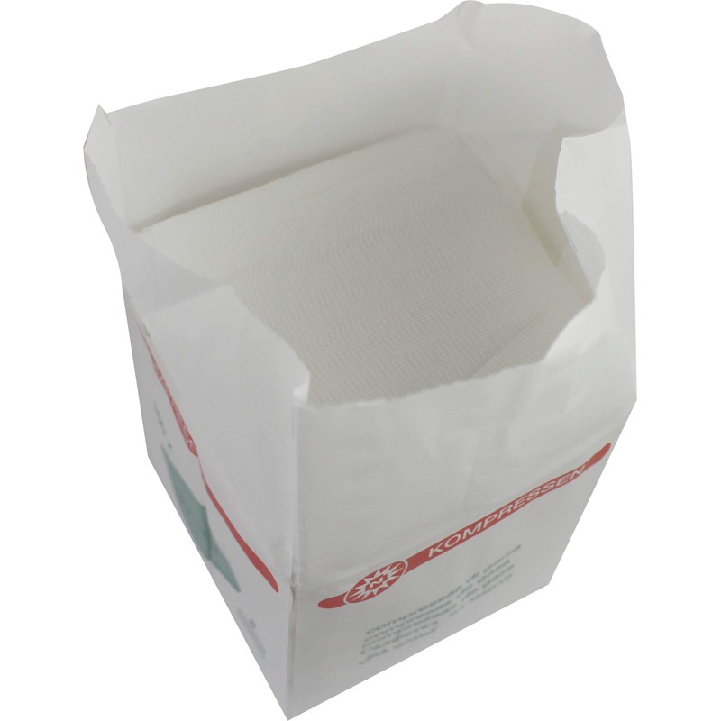 Noba Pack of 100 Gauze Compresses 8-Ply