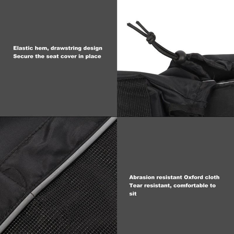 Lawn Mower Seat Cover Wear Resistant Dustproof Oxford Comfortable Tractor