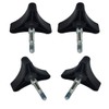 4pcs Knob Replacement Part Universal for Rolling Walker Rollator, Foldable