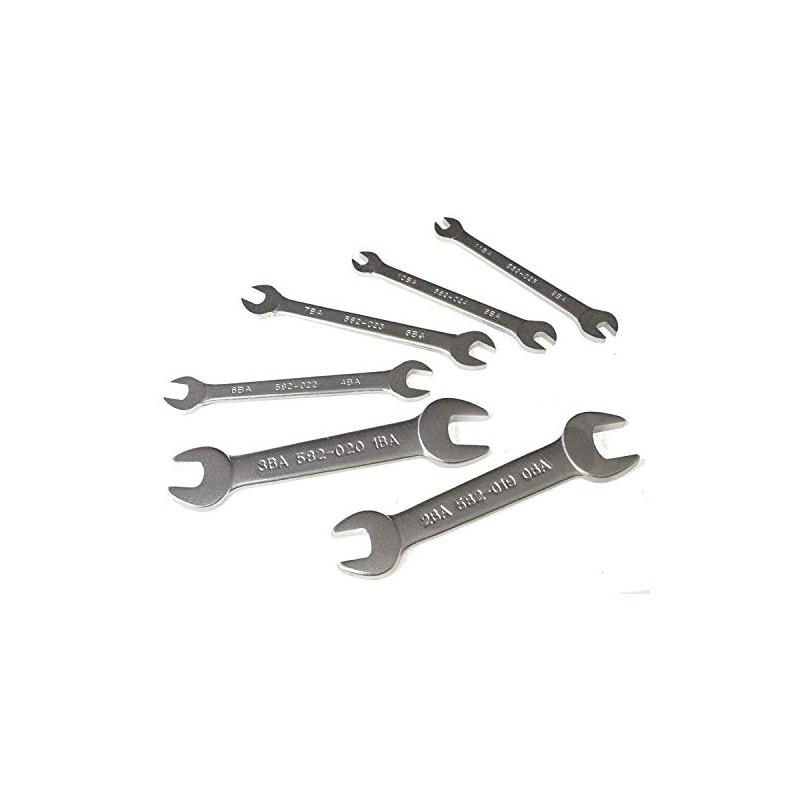 Toolzone NICE QUALITY 6PC BA OPEN ENDED SPANNER SET