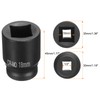 sourcing map 4 Point Square Socket 1/2" Drive 18mm Metric