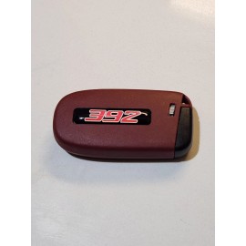 1 RED SRT HELLCAT KEY FOB shell Dodge 392 Charger Challenger Jeep Chrysler