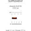 Dr. Mercola Antarctic Krill Oil Supplement, 30 Servings (60 Capsules),