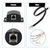 Vkyipg Car Amplifier Volume Control Cable with Stereo Bass Knob