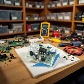 Soldering Practice Kit Learn to Solder Kits DIY Electronic Soldering Project Learning Board Soldering Stations Soldering and Desoldering Equipment